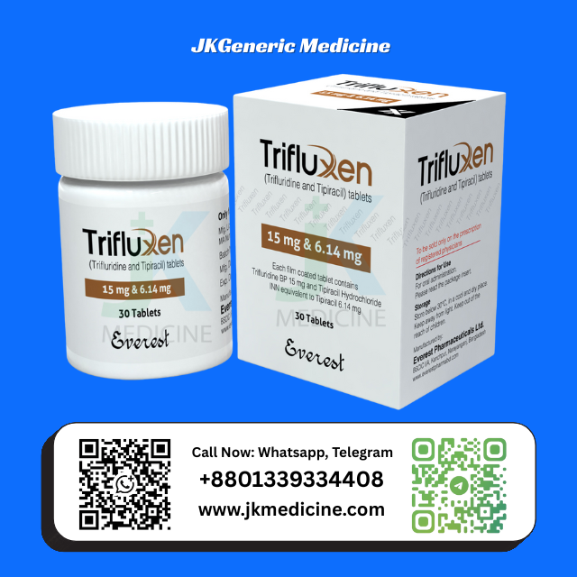 Trifluxen 15 mg & 6.14 mg (Triﬂuridine)